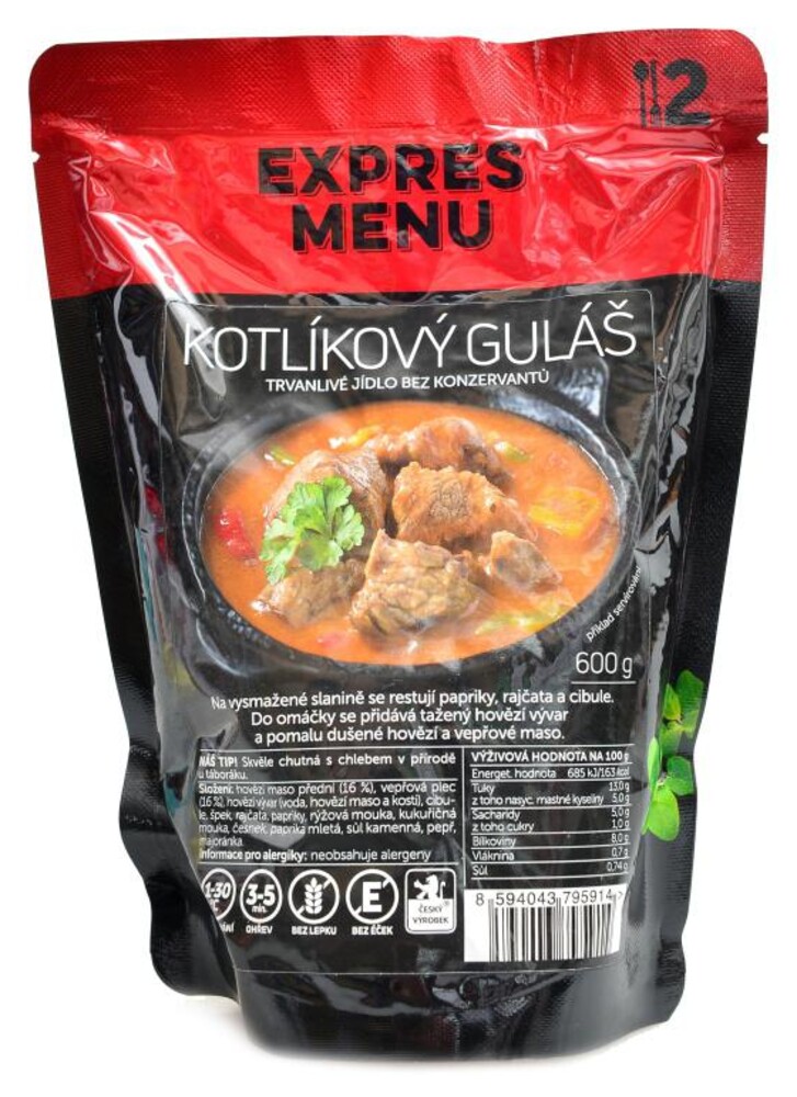 Kotlíkový guláš 600g