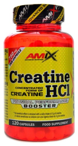 Creatine HCL 120 kapslí