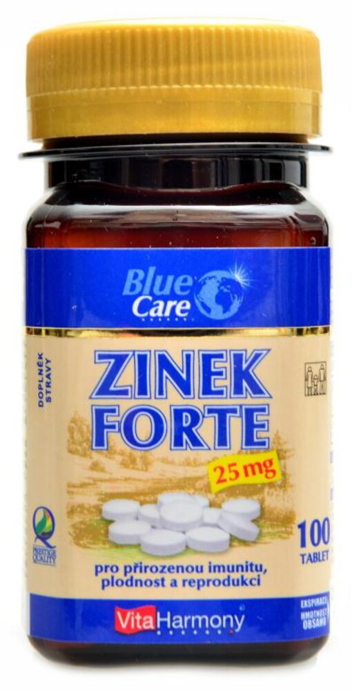 Zinek forte 25 mg 100 tablet economy