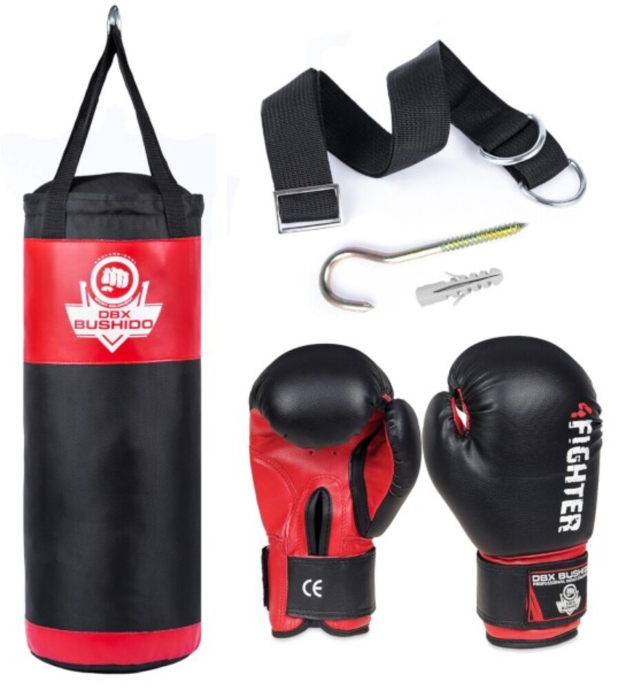 Sada pro trénink boxu DBX DBX Kids60.2 červená