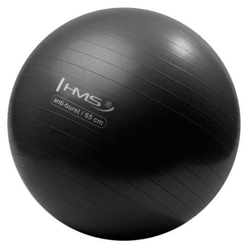 Gymnastický míč YB02N 65 cm černý