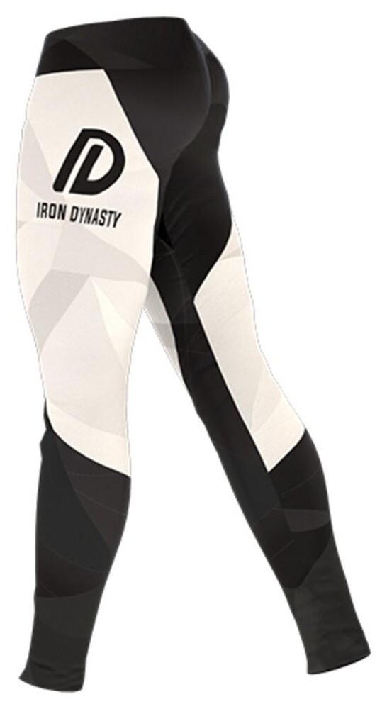 Unisex leginy white/black elastické