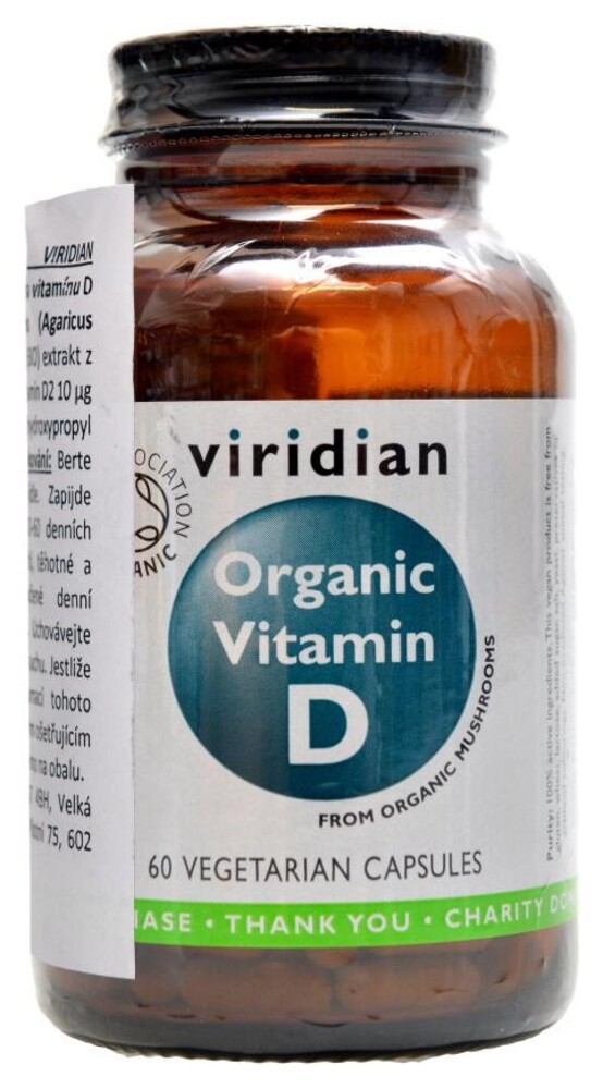 Vitamin D organic 60 kapslí