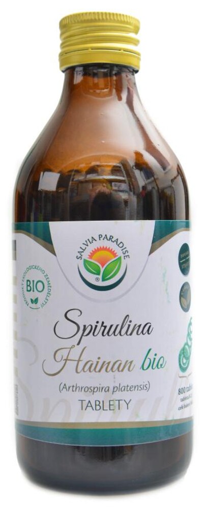 Spirulina hainan BIO 800 tablet Arthrospira platensis