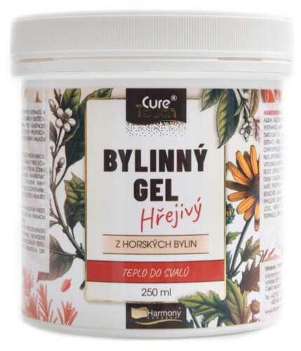 Cure Touch bylinný gel hřejivý 250 ml