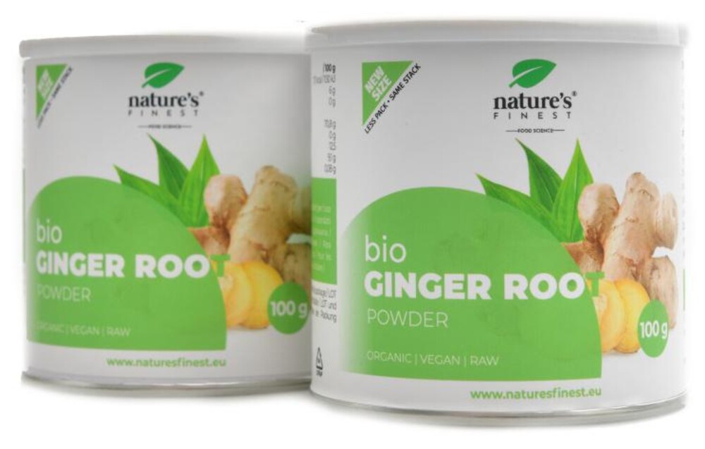 Ginger root powder 2 x 100 g DUOPACK