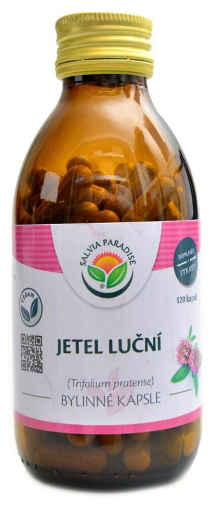 Jetel luční 120 kapslí Trifolium pratense