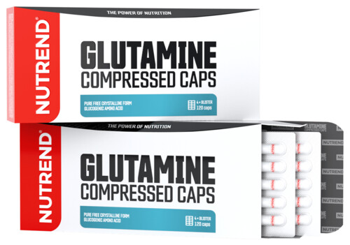 Glutamine Compressed Caps   120 kapslí