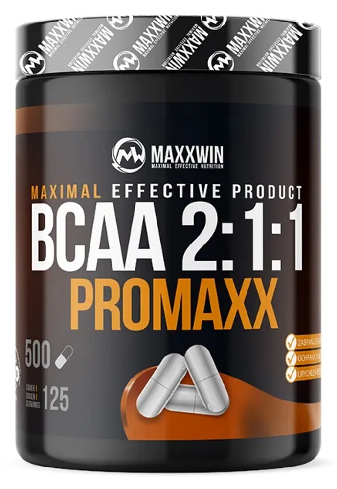 BCAA PROMAXX 2:1:1 500 kapslí