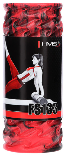 Fitness válec FS133 33 cm, červený