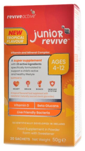 Junior Revive 20 sáčků tropic