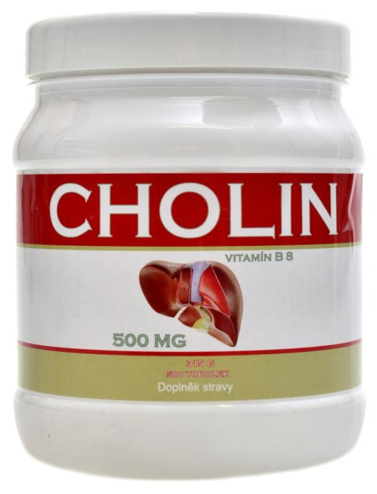 Cholin 500 kapslí
