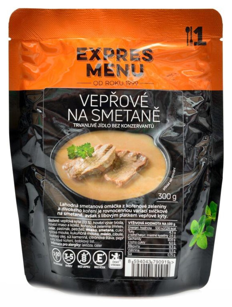 Vepřové na smetaně 300g