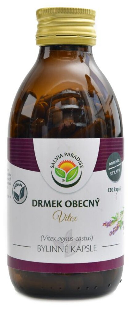 Drmek obecný 120 kapslí plod Vitex agnus-castus