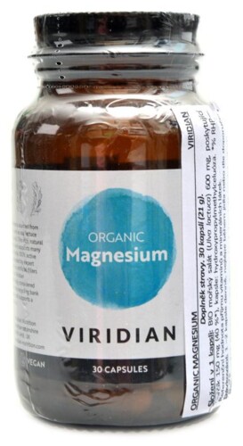 Magnesium 30 kapslí Organic