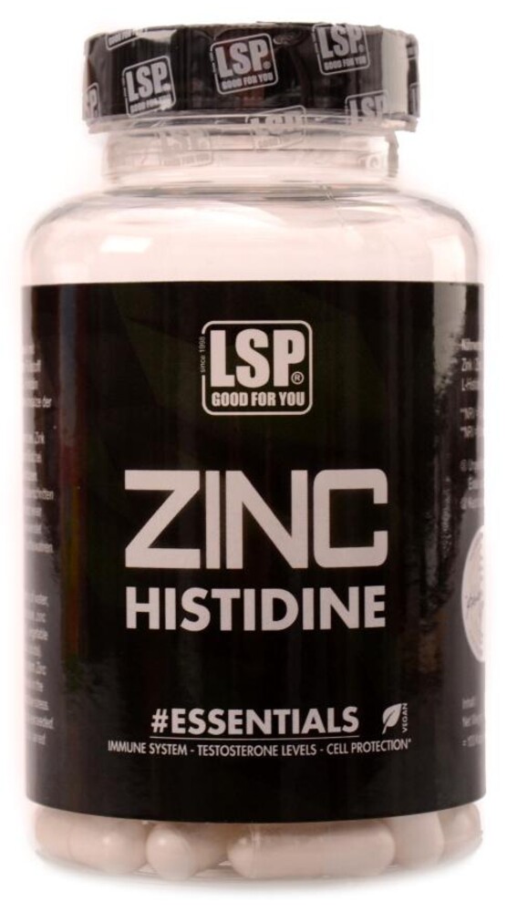 Zinc histidine 100 kapslí zinek