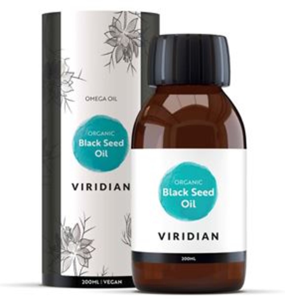 Black Seed Oil 200ml Organic (Bio olej z egyptského černého kmínu)