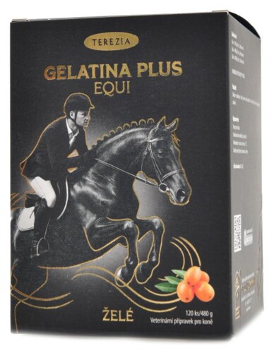 Gelatina plus želé s rakytníkem 120 kusů 480 g EQUI pro koně