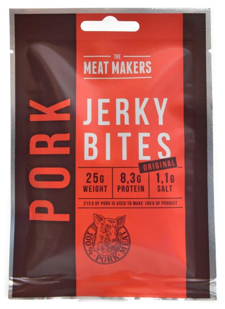 Jerky bites vepřové 25g