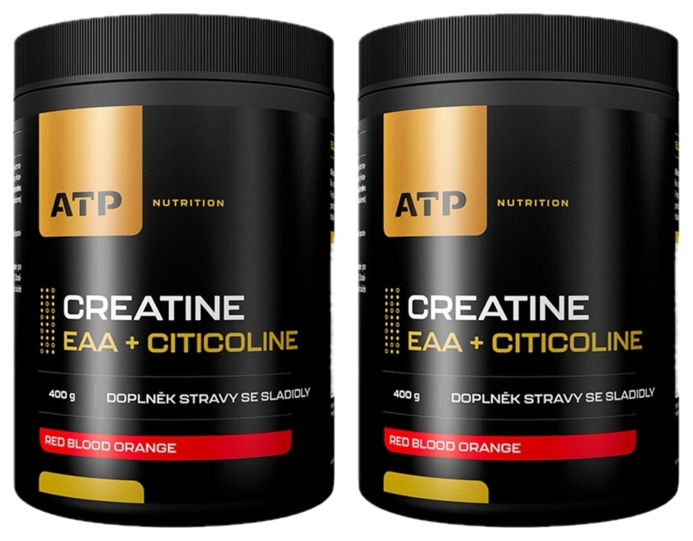 AKCE 1+1 Nutrition Creatine + EAA + Citicoline 400 g red blood orange