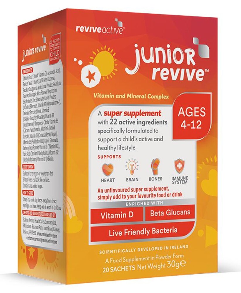 Junior Revive 20 sáčků (Imunita, odolnost, růst - děti)