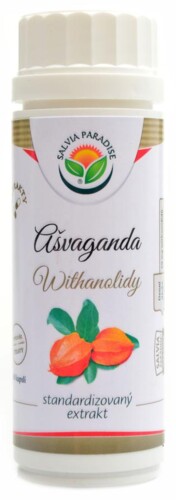 Ašvaganda standardizovaný extrakt 60 kapslí ashwagandha