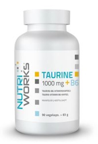Taurine 1000 mg + B6 90 kapslí