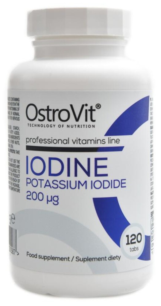 Iodine potassium iodide 200 mcg 120 tablet