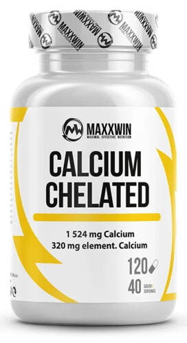 CALCIUM CHELATED 120 kapslí