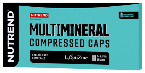 Multimineral Compressed Caps   60 kapslí