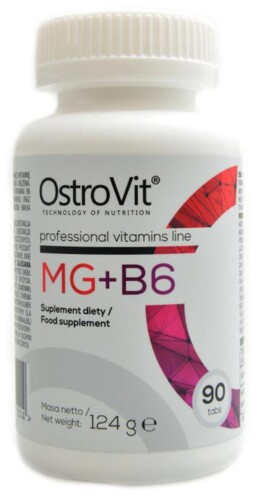 MG + B6 90 tablet magnesium s vitamínem B6