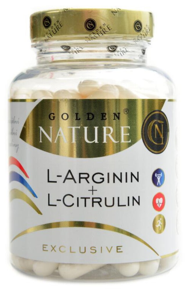 Exclusive Arginin + citrulin 100 kapslí