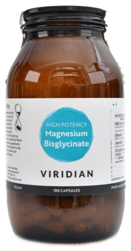 Magnesium Bisglycinate High Potency 180 kapslí