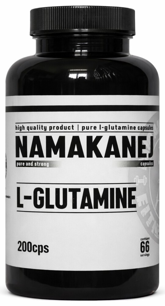 100% Glutamin 200 kapslí