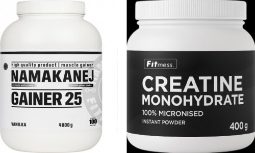 Gainer 25 4000g  + Fitmess Fitmess Creatine Monohydrate 400g