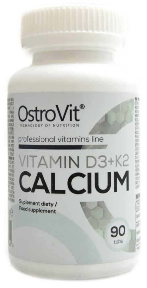Vitamin D3 + K2 + calcium 90 tablet
