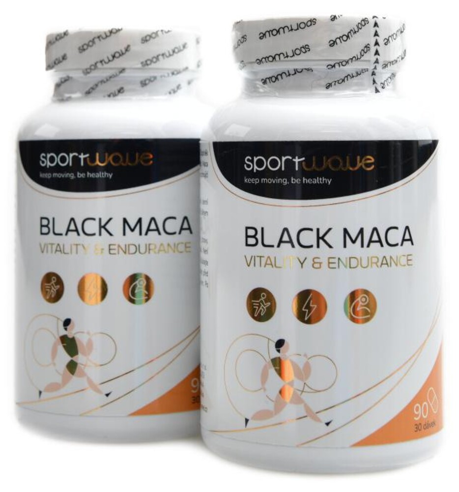 Black maca vitality and endurance 2 x 90 kapslí