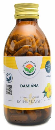 Damiána 120kapslí  Turnera diffusa