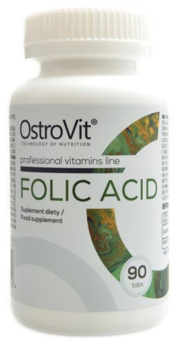Folic acid 90 tablet kyselina listová
