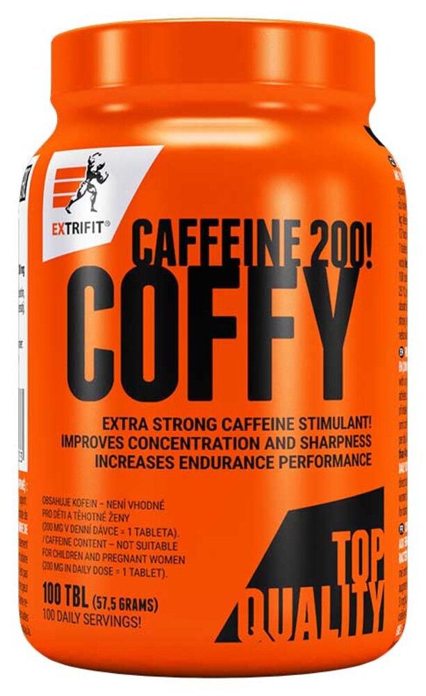Coffy 200 mg Stimulant 100 tbl
