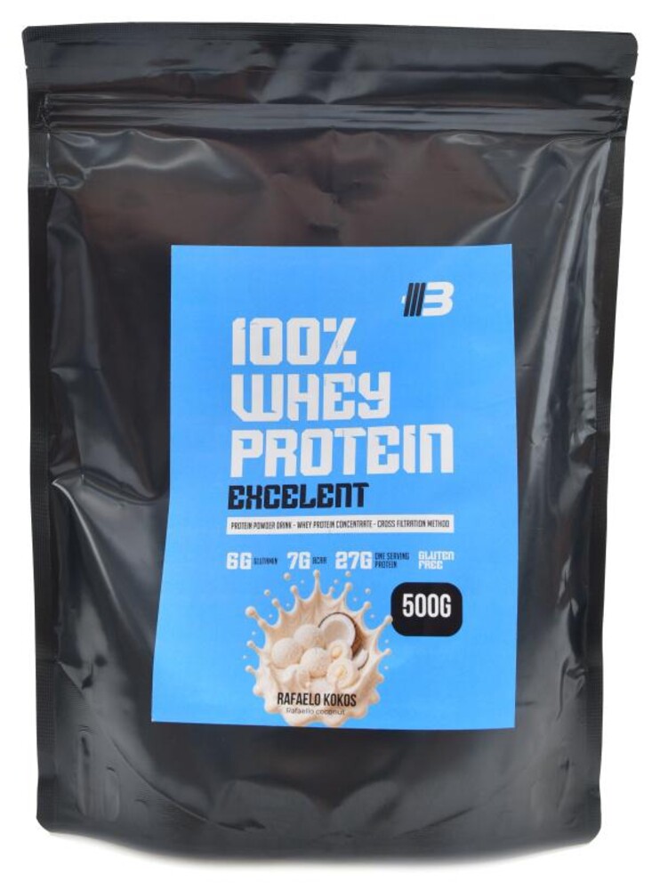 Excelent 100% WPC whey protein 80 500g