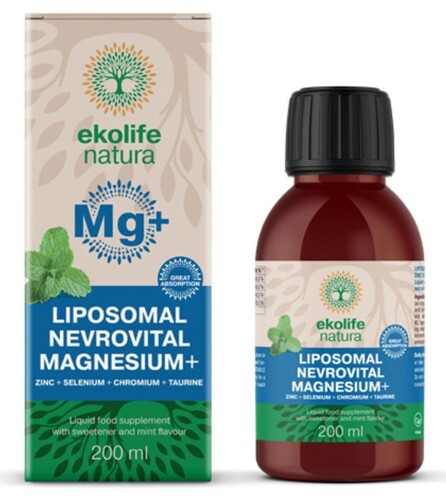 Liposomal Magnesium+ 200 ml (Lipozomální hořčík)