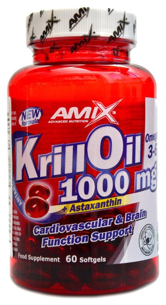 Krill oil 1000 mg 60 softgels