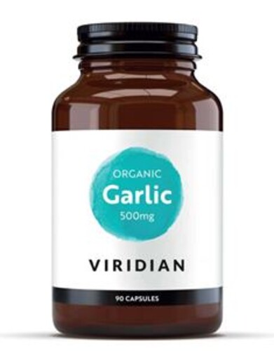 Garlic 500mg 90 kapslí Organic (Česnek)
