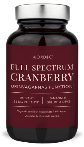 Cranberry Full Spectrum 60 kapslí