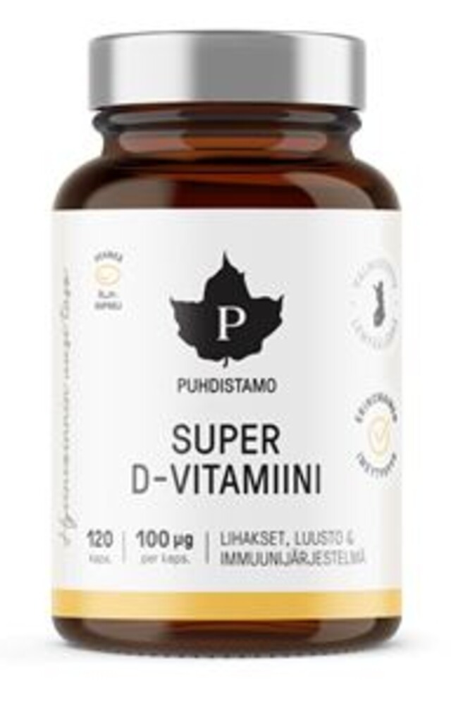 Super Vitamin D 4000IU 120 kapslí SK