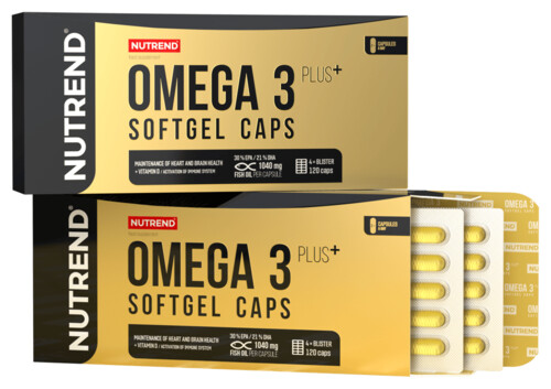 Omega 3 Plus Softgel Caps   120 kapslí