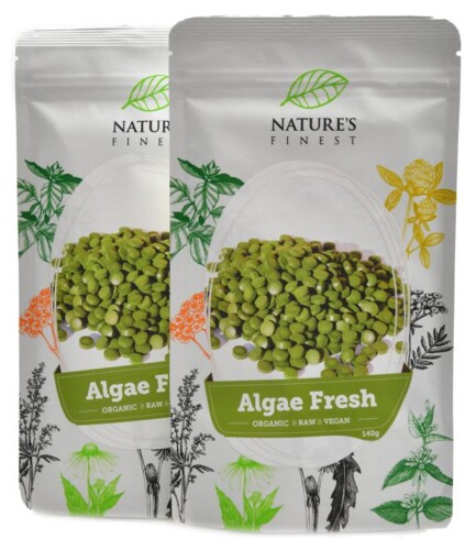 Algae fresh tablets 250mg 2 x 140 g DUOPACK
