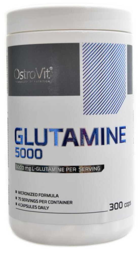 Glutamine 5000 mg 300 kapslí