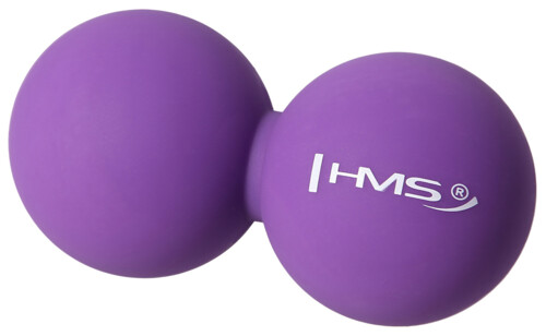 Dvojitý masážní míč BLC02 fialový - Lacrosse Ball